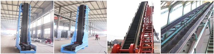 Good Price Mining Transport New Belting Corrugated Rubber Sidewall Belt Conveyor Machine