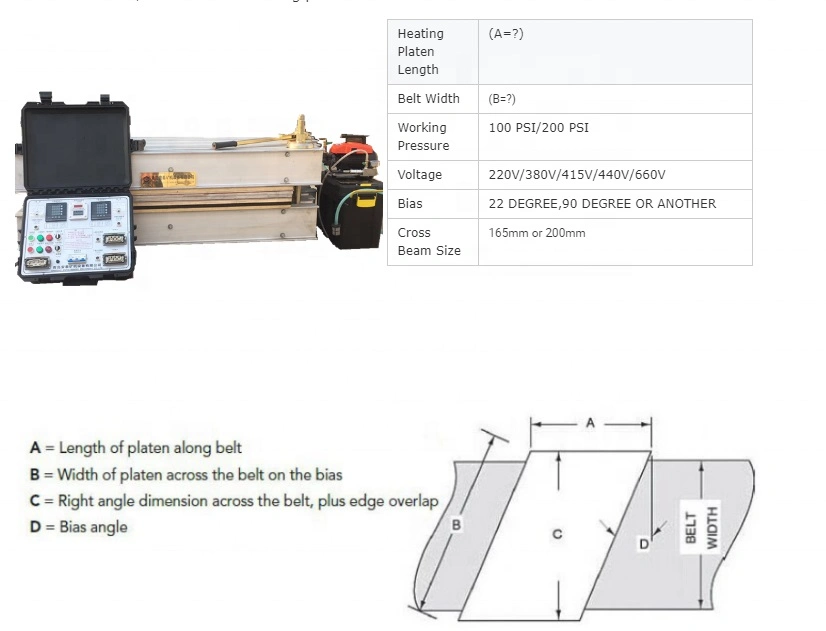 Rubber Conveyor Belt Vulcanizing Press Machine