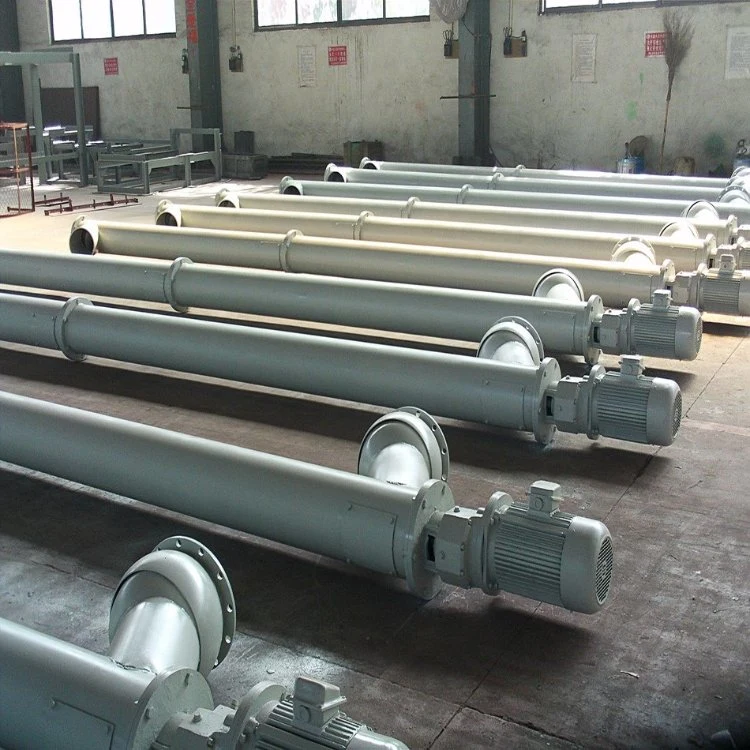 China New CE Approved Spiral Auger Tube Tubular Bulk Material Screw Conveyor