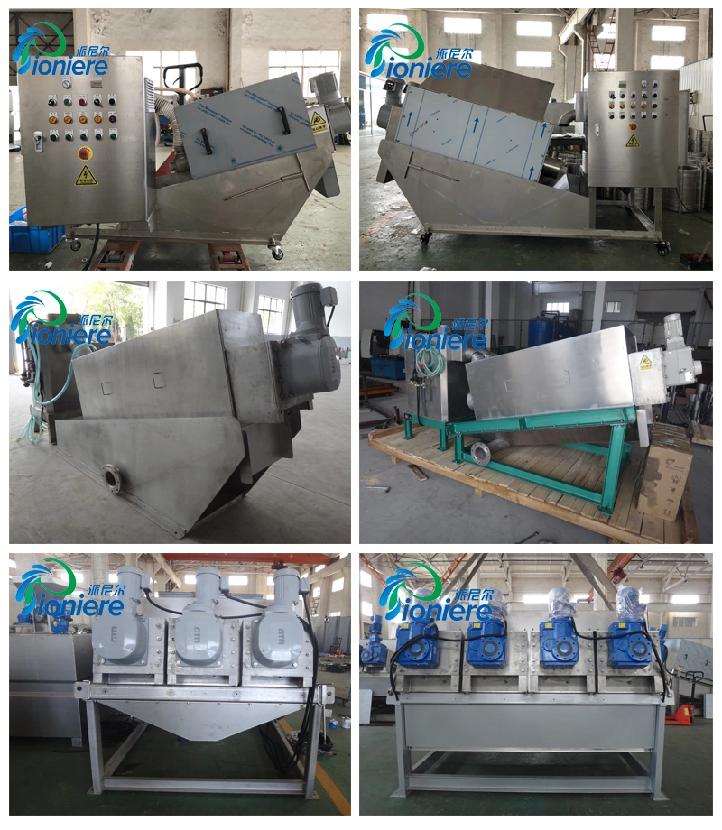 Top Manufacturer Screw Conveyor System for Sludge Dewatering