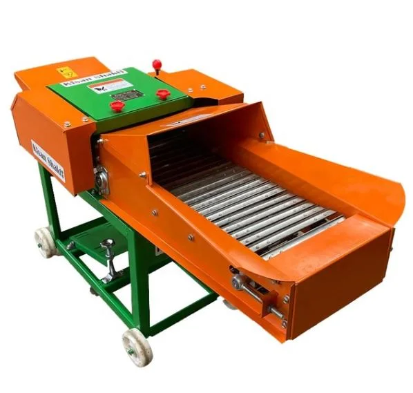 Weiyan Wy-9QS-3 Factory High Capacity 3.8 Ton/H Capacity Chaff Cutter Kneading Grass Chopper Machine with Chain Conveyor Belt