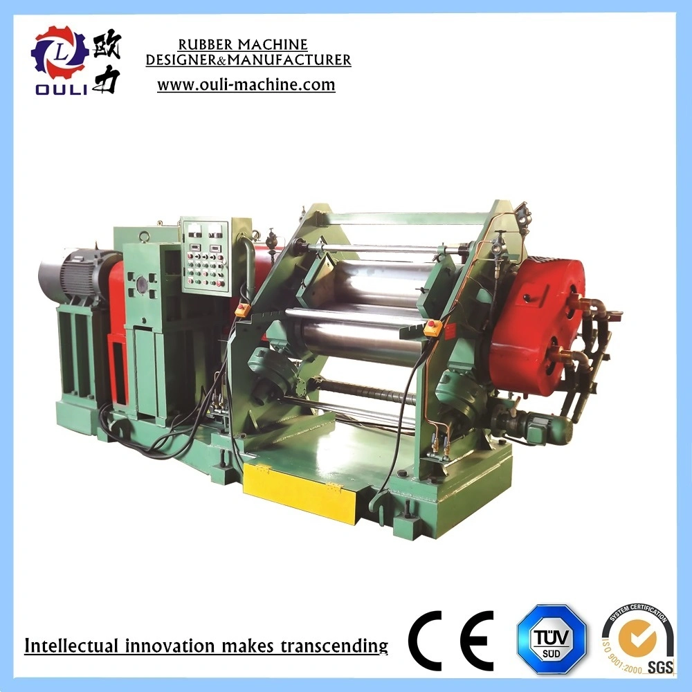 Four Roll Conveyor Belt Rubber Calendering Machine for Coating Rubber of Cord Thread and Fabric