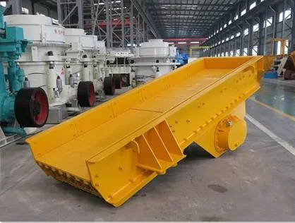 30-80ton/H Small Capacity Vibrating Hopper Vibrating Feeder for Stone Crushing Plant