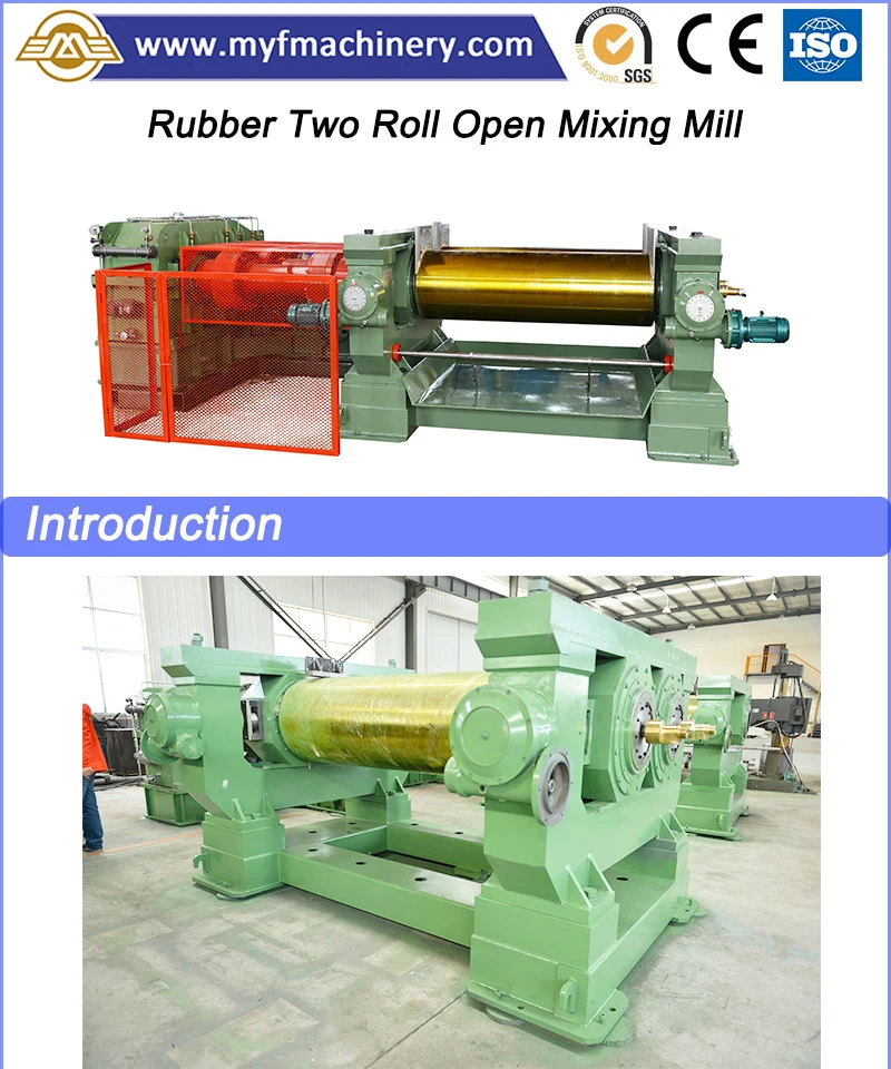 Labor Saving Xk660 26inch Rubber Compound Two Roll Open Mixing Mill Machine for Making Conveyor Belt