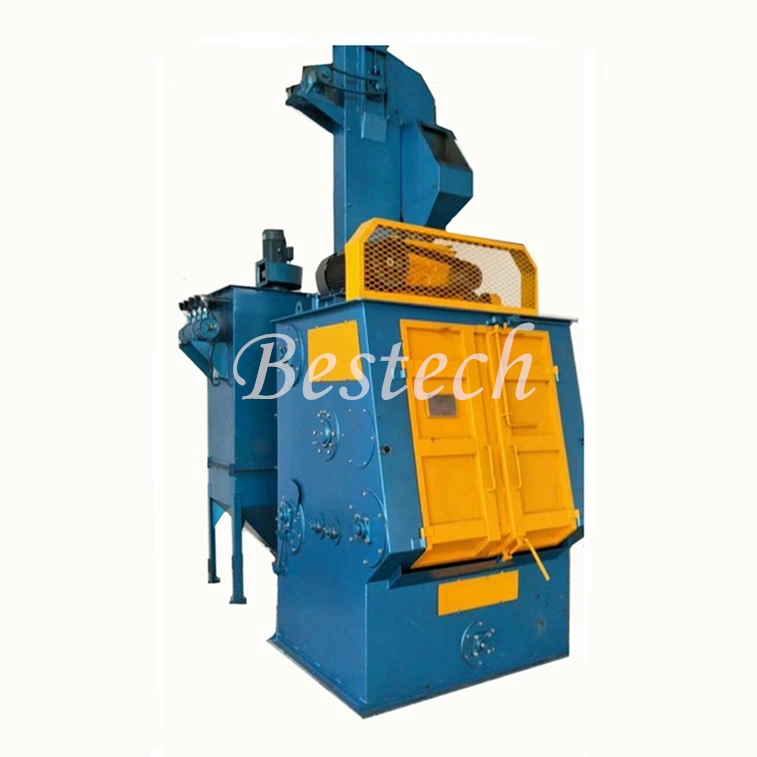 Q3210 Rubber Track Shot Blasting Machine Shot Blasting Machines with Conveyor Belt in Rubber and Steel