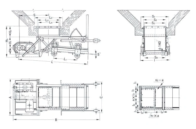 Reciprocating Feeder Apron Feeder Weight Feeder Paddle Feeder Vibratory Feeder