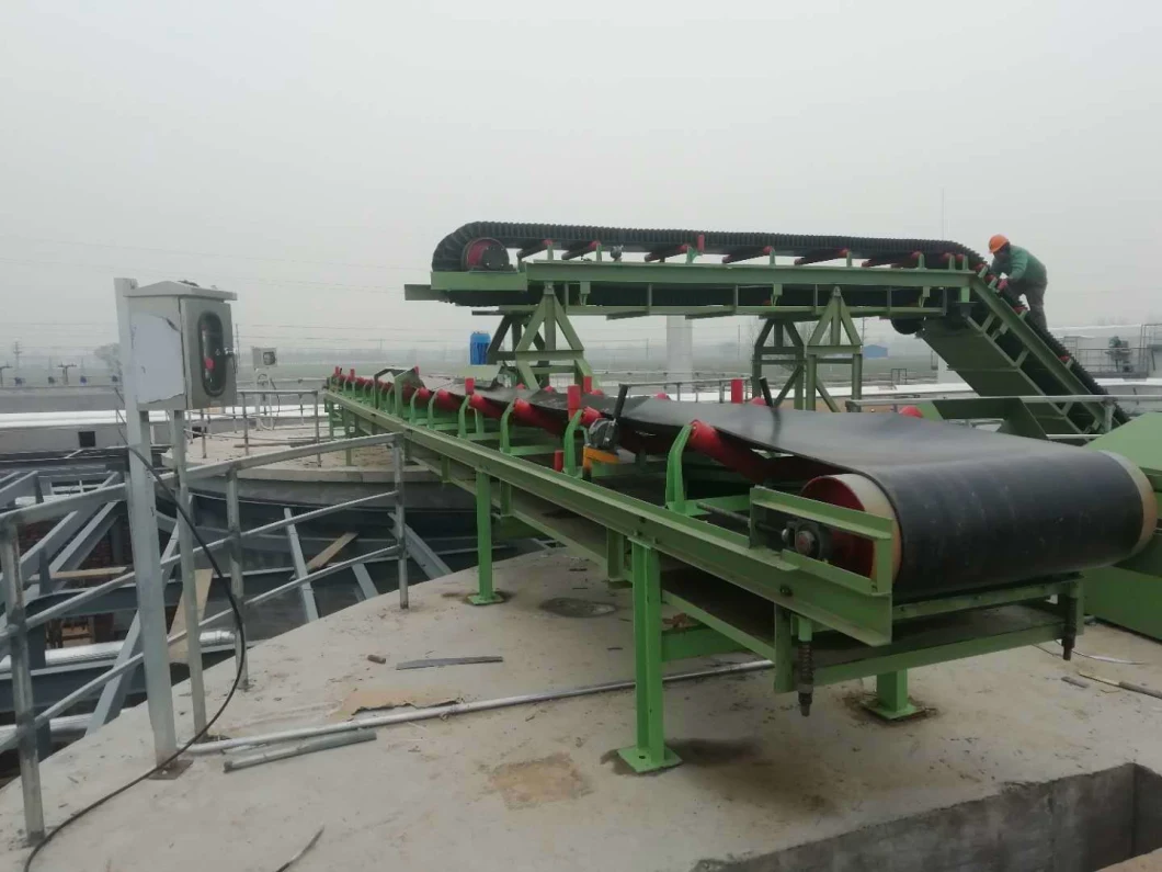 1200 Rubber Quarry Sand Mobile Inclined Belt Conveyor, Mine Sand Conveyor Belt Machine Price, Mining Sand Convey Machinery