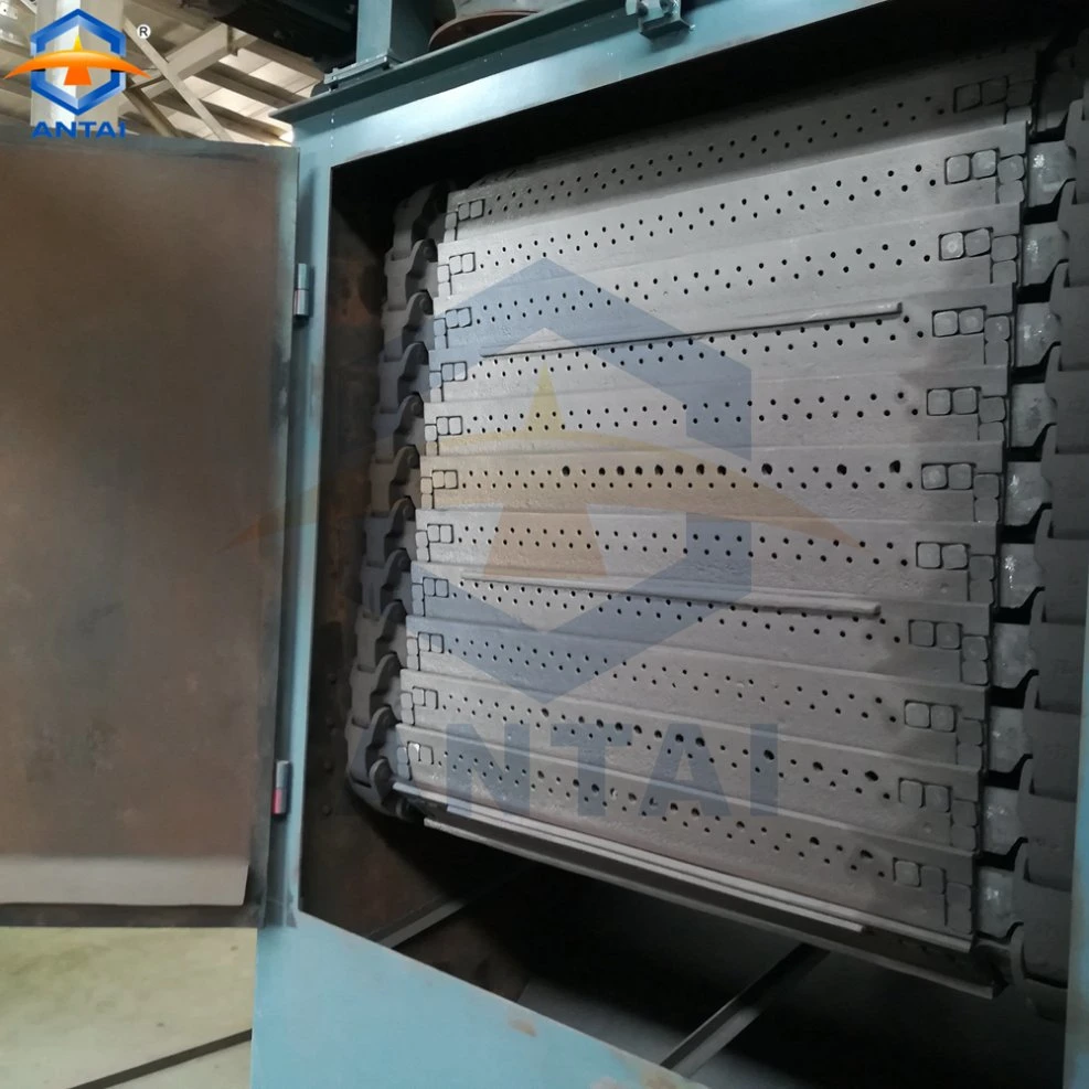 Qingdao Antai Tumble Shot Blasting Machine with Rubber Belt Conveyor